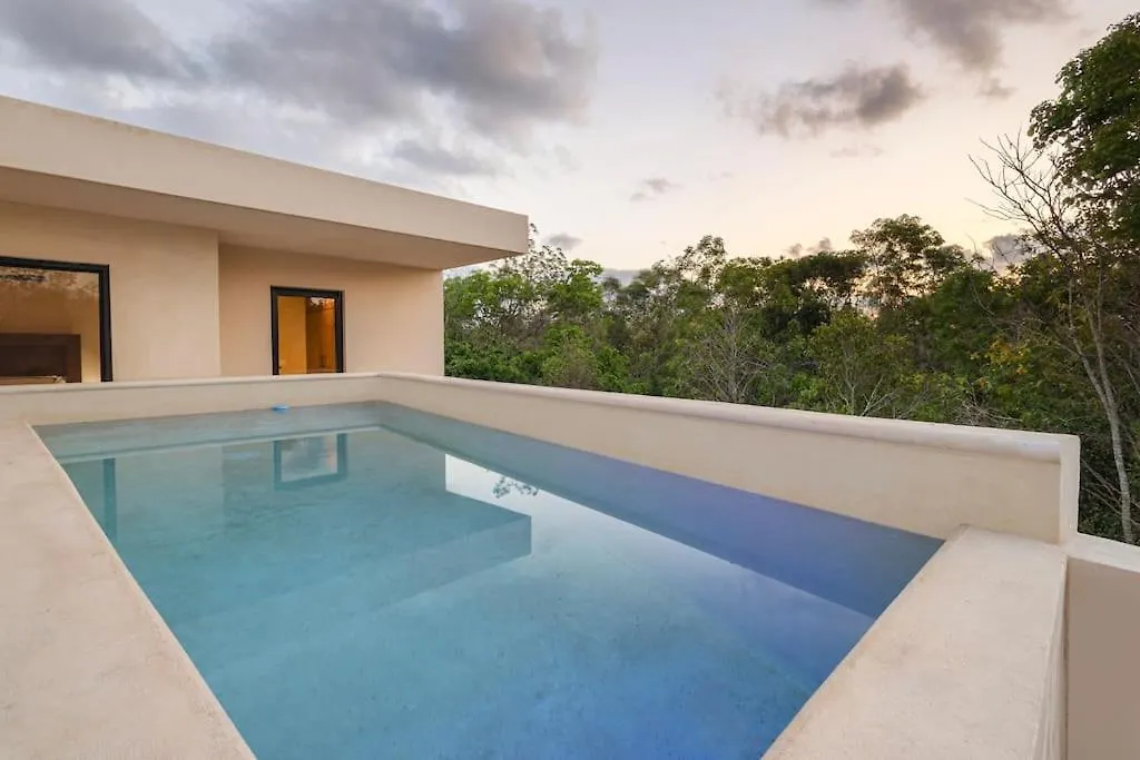 Brand New Lux 4 Bed Villa 2 Pools! Tulum Mexico